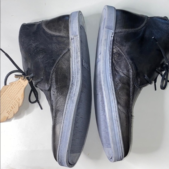 Bed|Stu Graphito Men’s Dip Dye Black Chukka Boots main image 7